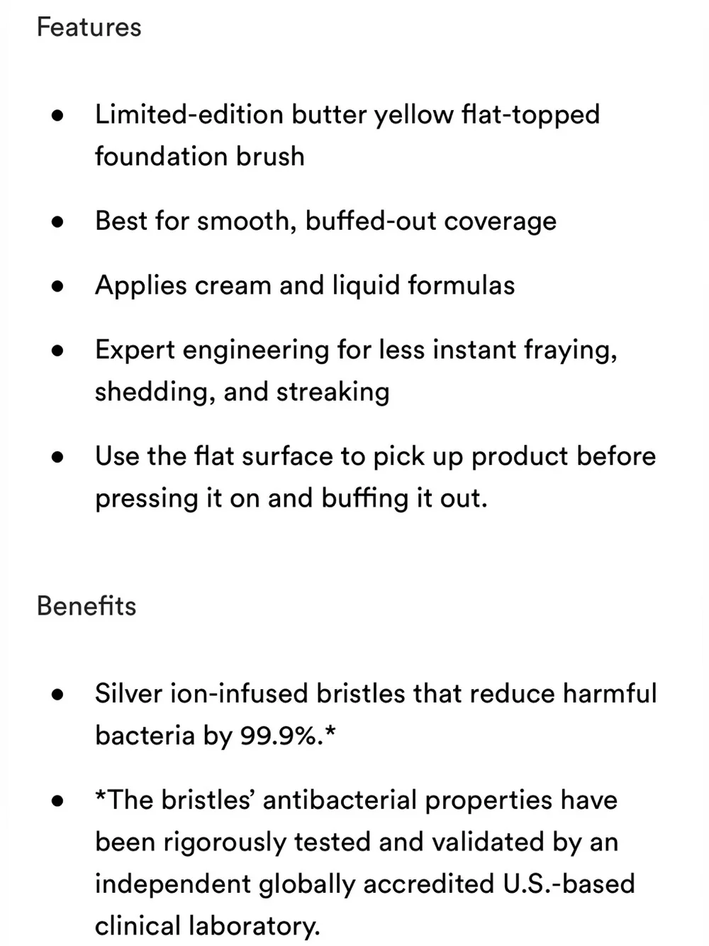 Morphe Buttery Blends M106 Flat-Topped Cream & Liquid Foundation Brush